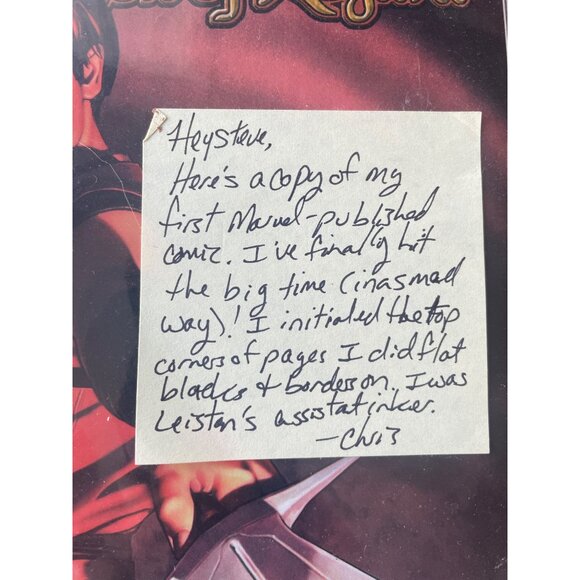 RARE Signed Thor: Son Of Asgard #4 Comic Marvel Animation By Chris Harden - Picture 2 of 5